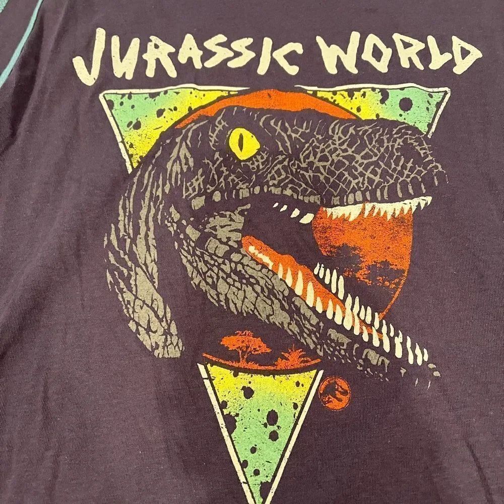Jurassic World Gray Green Trimmed Tank Top sz 2X NWT